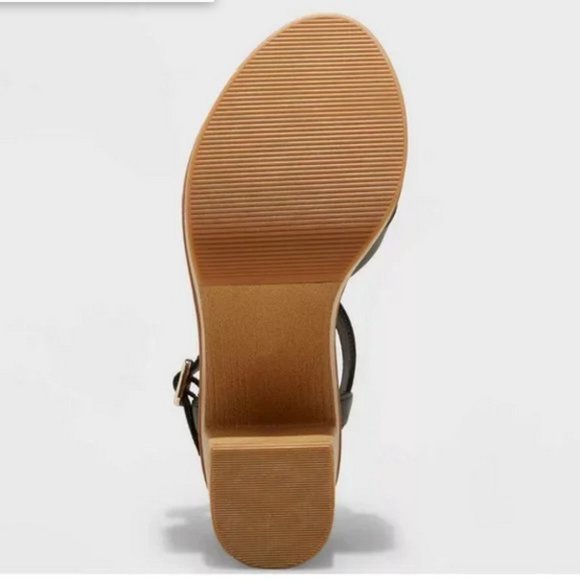 Women's Valerie Platform Heels - Universal Thread™ Black - Picture 5 of 5